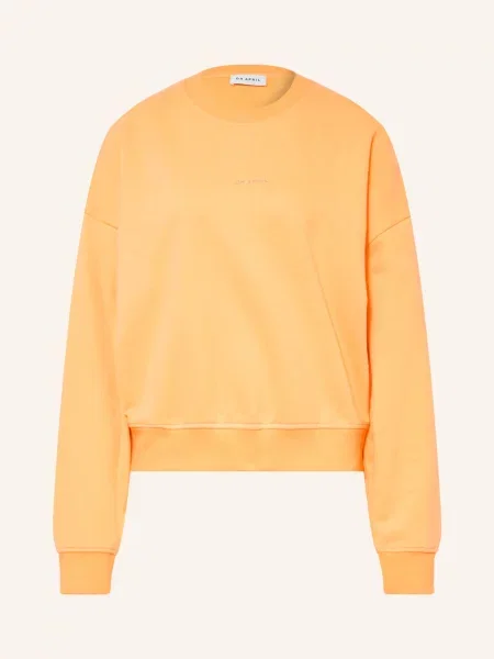 Oh April Bluza Soft Life orange biała