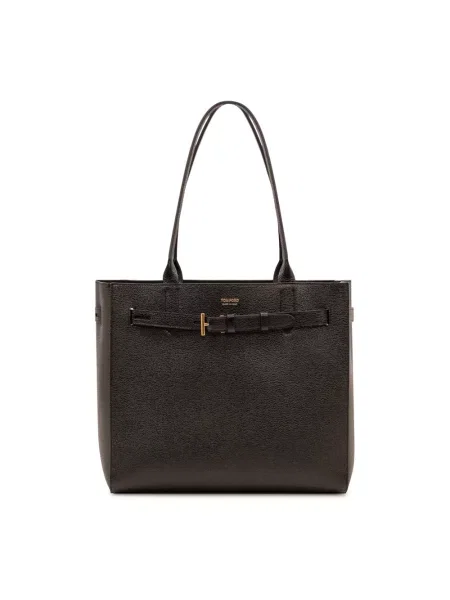 Shopperka Tom Ford skórzana czarna