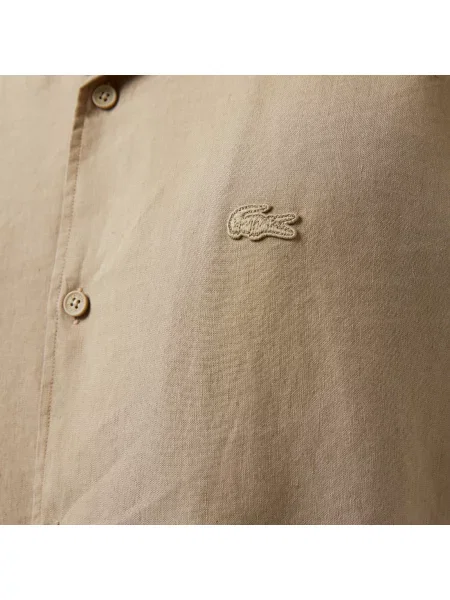 Lacoste Koszula Lacoste beżowa