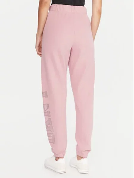 Teplákové kalhoty DKNY Sport růžové
