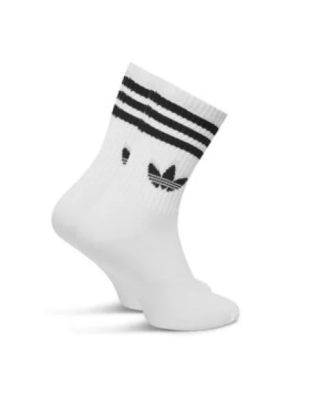 Adidas Ponožky 3S Crew S 3P bílé