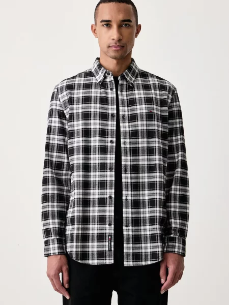 Tommy Jeans Cămașă negru
