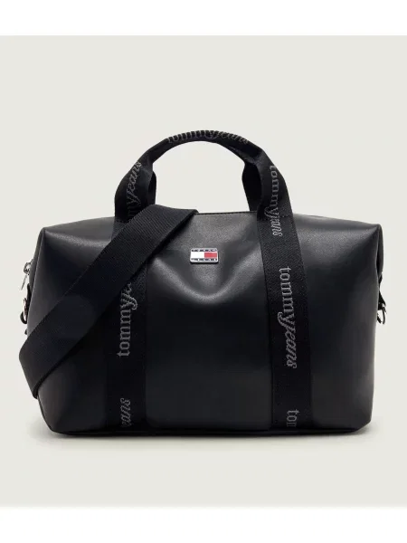 Bőrönd Tommy Jeans fekete