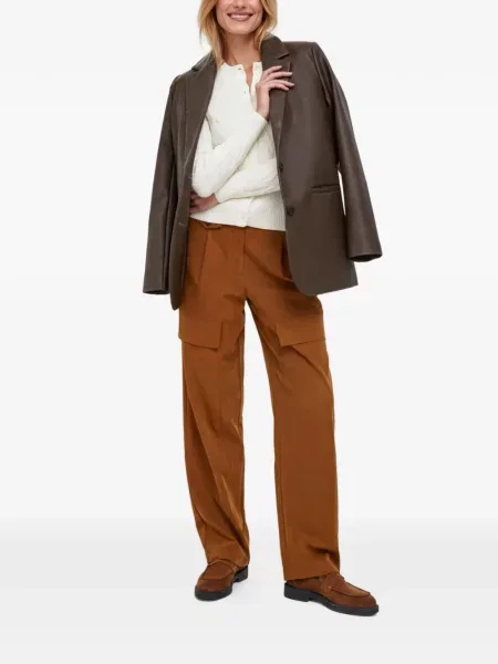 Pantaloni cargo Sisley maro