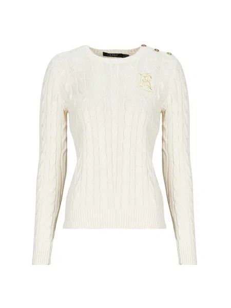 Pulover Lauren Ralph Lauren bež