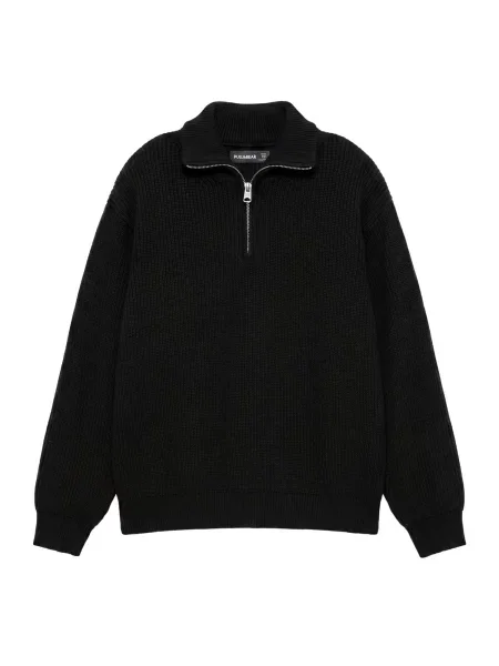 Pull&Bear Pulover negru