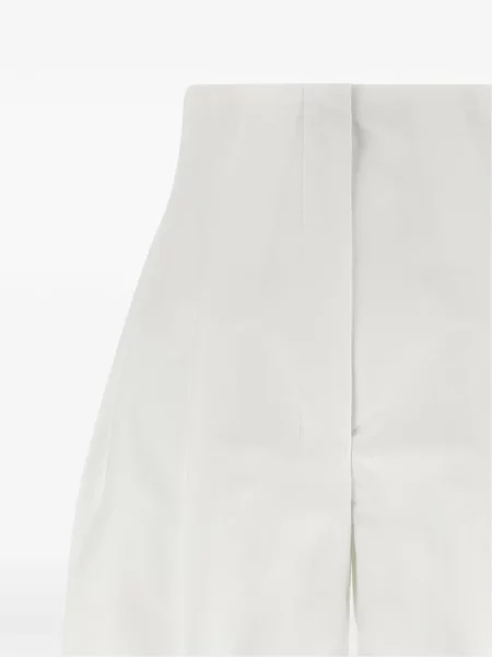 Pantaloni Jacquemus alb