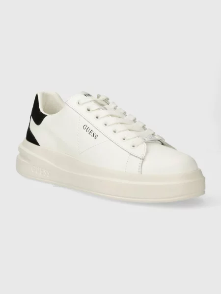 Sneakerși Guess alb