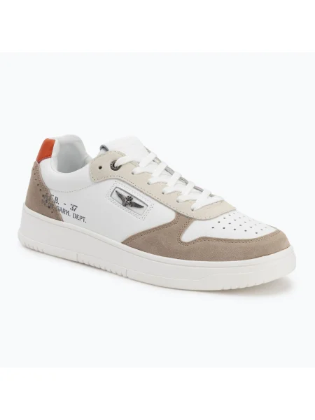 Sneakerși Aeronautica Militare alb