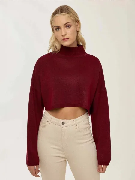 Hiccup Pulóver Pullover burgundi vörös