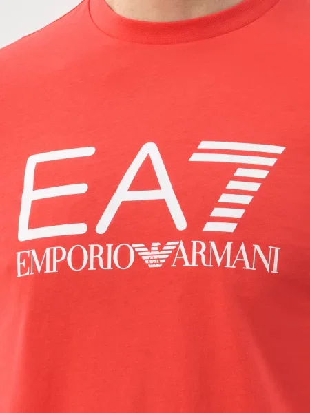 Футболка Ea7 Emporio Armani красная