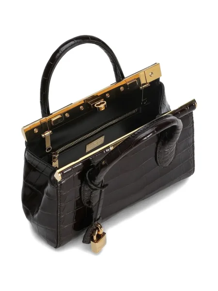 Geantă Dolce & Gabbana maro