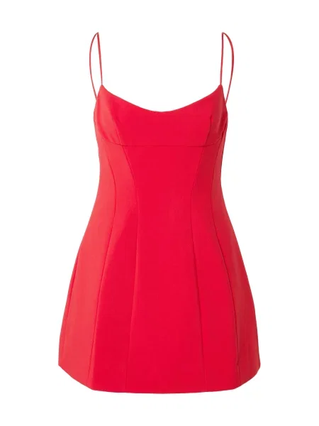 Bardot rochie empire BRANCA roșu