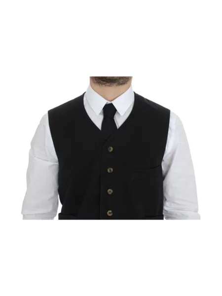 Kamizelka Dolce And Gabbana klasyczna czarna