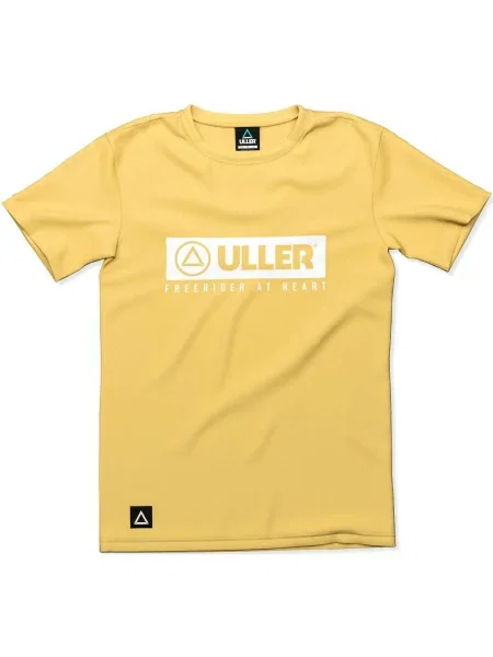 Klasické tričko Uller žltá