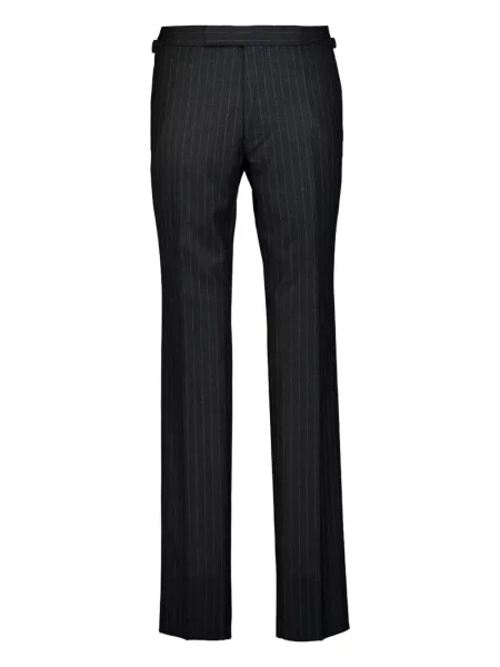 Pantaloni Tom Ford cu dungi negru