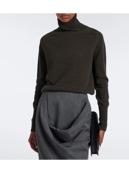 Heláncă Victoria Beckham de lână verde