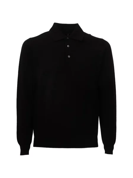 Lung tricou polo Filippo De Laurentiis maro
