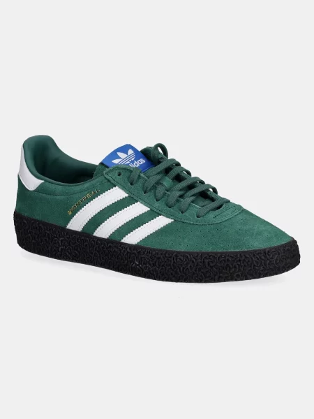 Semišové tenisky adidas Originals Montreal RM zelená
