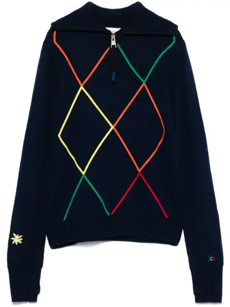 Pulover Rossignol de lână albastru