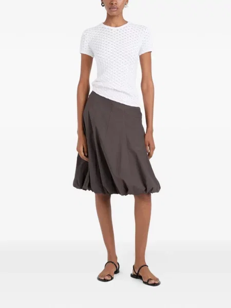 Sijonas Proenza Schouler White Label balta