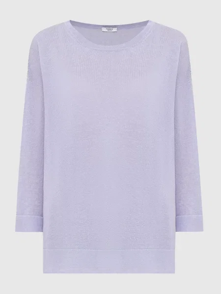 Джемпер з металевими ланцюжками Peserico блакитний