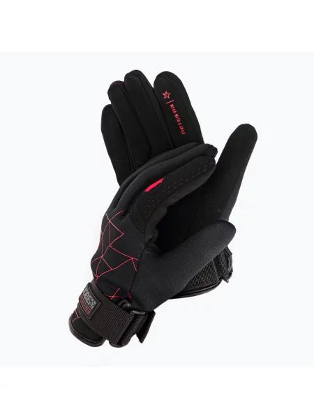 Rękawiczki do wakeboardu JOBE Stream black/red czarne