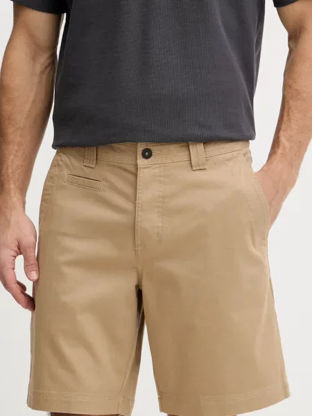 Columbia kratke hlače za muškarce s pamukom Acker Rock bež