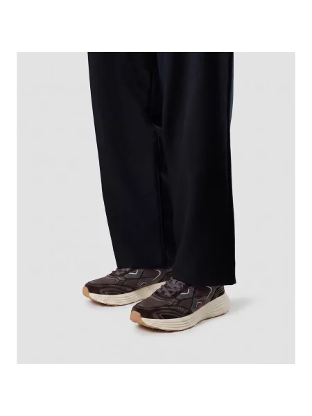 Sneakersy Alexander Smith zamszowe brązowe