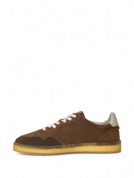 Sneakerși Autry din piele de căprioară maro
