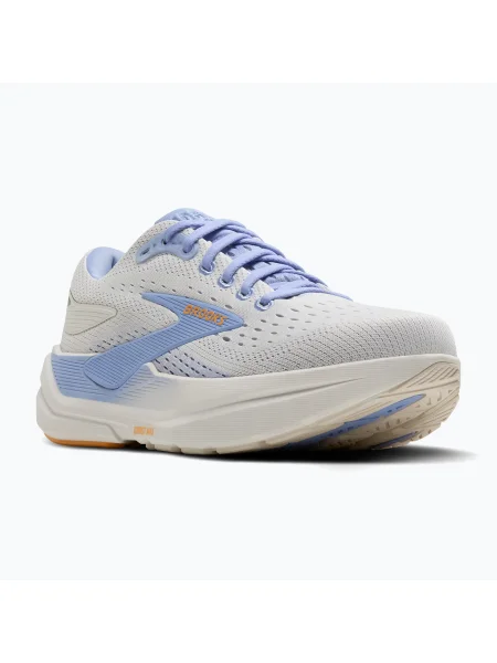 Дамски маратонки за бягане Brooks Ghost Max 3 coconut/blue heron/orange бяло