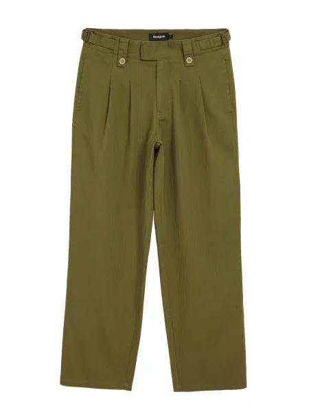 Desigual Pantaloni cu verde