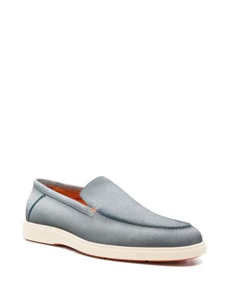 Pantofi loafer Santoni albastru