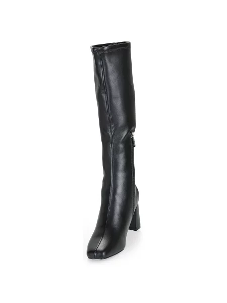 Vysoké čižmy Steve Madden Holly čierna