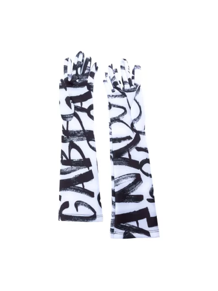 Rękawiczki Dolce And Gabbana szare