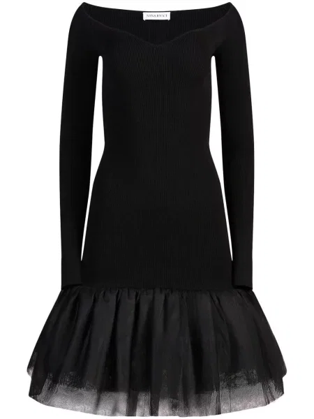 Rochie Nina Ricci din tul de costum negru