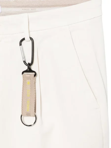 Twill chino nadrág Manuel Ritz fehér