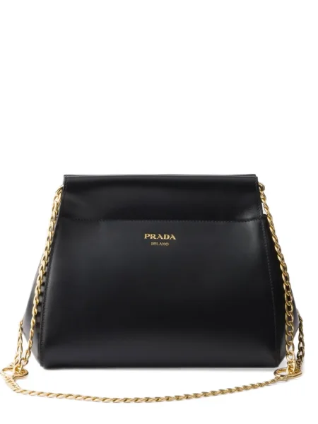 Body Prada din piele negru