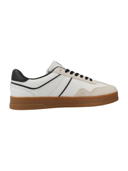 Pantofi Tommy Jeans din piele alb