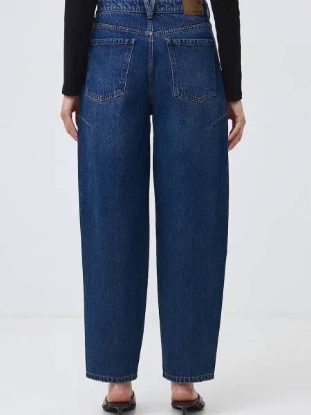 Medicine jeansy slouchy granatowe