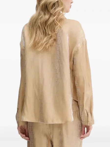 Gulerat cămașă Armani Exchange