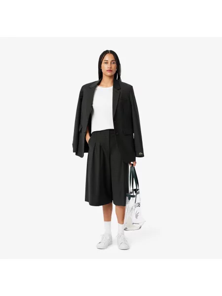 Lacoste Skórzane Sneakersy Carnaby Set białe