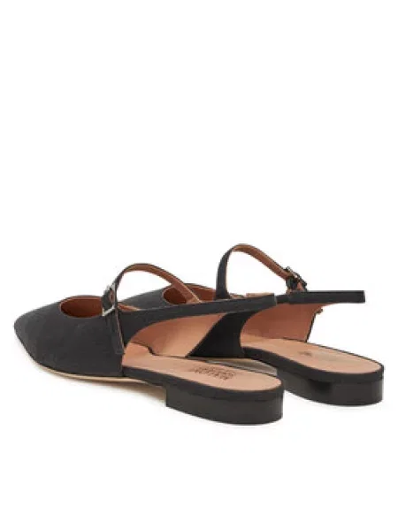 MALONE SOULIERS Balerina Karla fekete