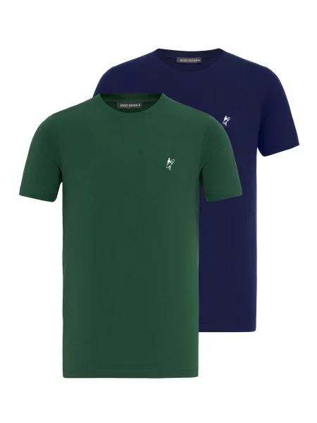 Jacey Quinn Majica mornarska / zelena bela