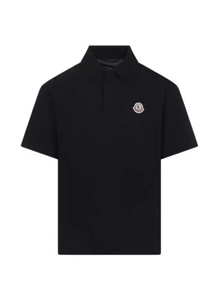 Polo Moncler cu autograf negru