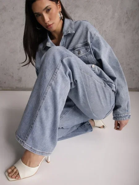 Blugi Nenelsea Albaștri albastru