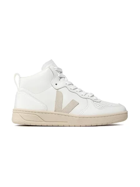 Sneakersy Veja skórzane casual białe