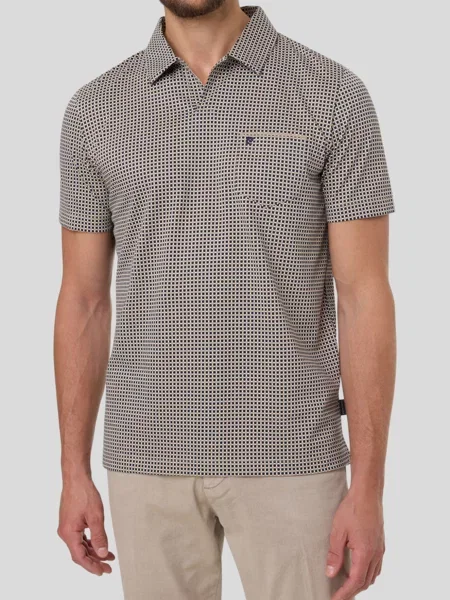 Клетчатое поло Pierre Cardin