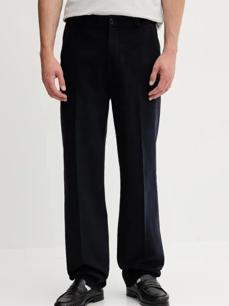 Filippa K pantaloni de bărbați bleumarin drepți