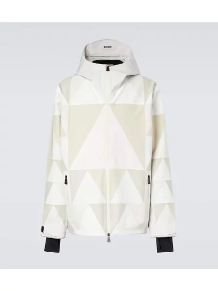 Smučarska jakna Moncler Grenoble bela